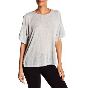 Gibson Cold Shoulder Slub Knit Tee
